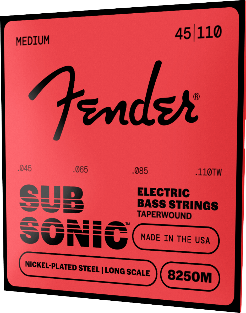 SubSonic™ 8250 Taper Wound Nickel-Plated Steel Bass Strings
