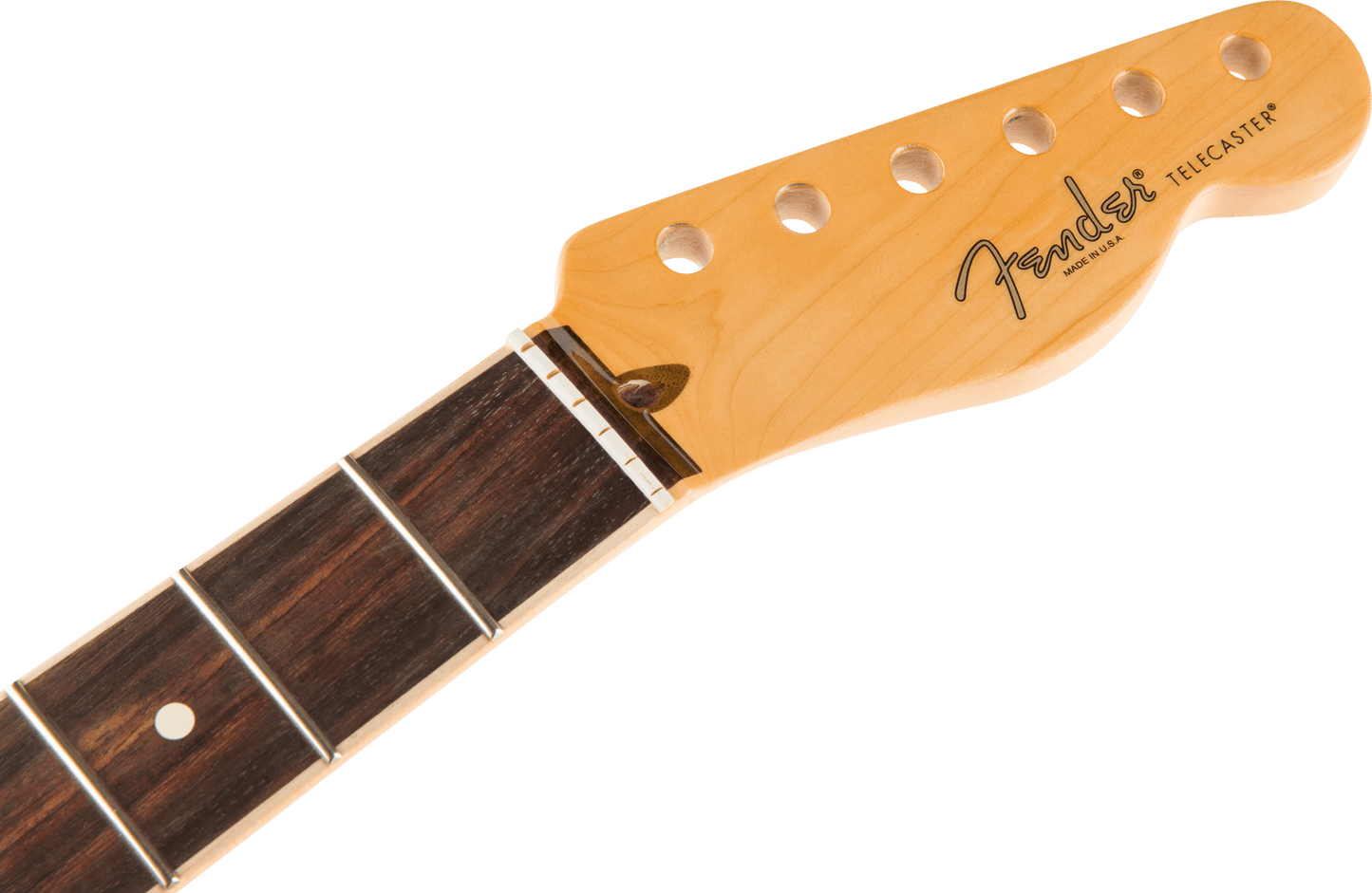 American Channel Bound Telecaster® Neck, 21 Med Jumbo Frets - Rosewood