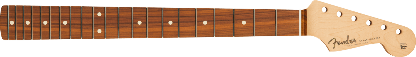 Classic Player 60's Stratocaster Neck, 21 Med Jumbo Frets, Pau Ferro, C Shape
