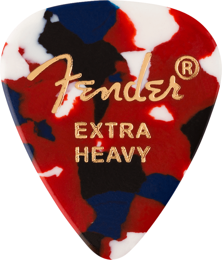 Classic Celluloid Picks, 351 Shape - 12 Pack