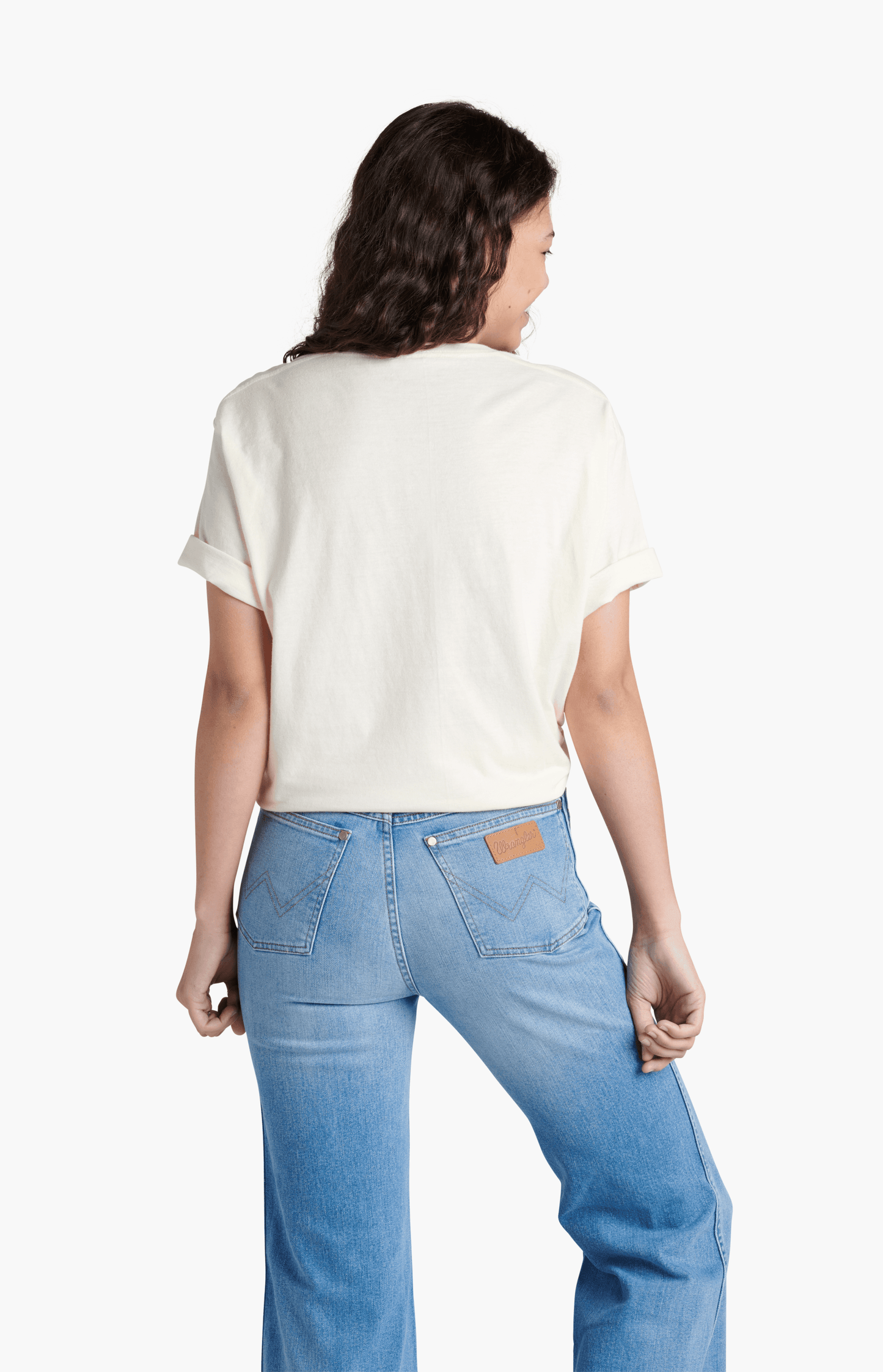 Fender® Spaghetti Logo T-Shirt, Olympic White